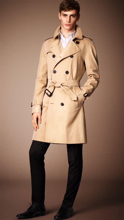 burberry style trench coat mens|used burberry trench coat men.